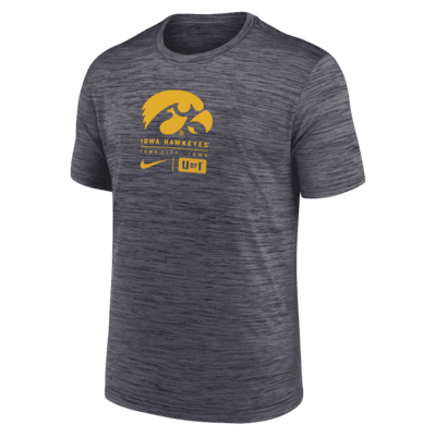 Iowa Hawkeyes Campus Center Block Velocity Men's Nike Dri